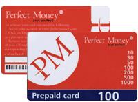 Perfect Money Officia Prepaid Cards available now